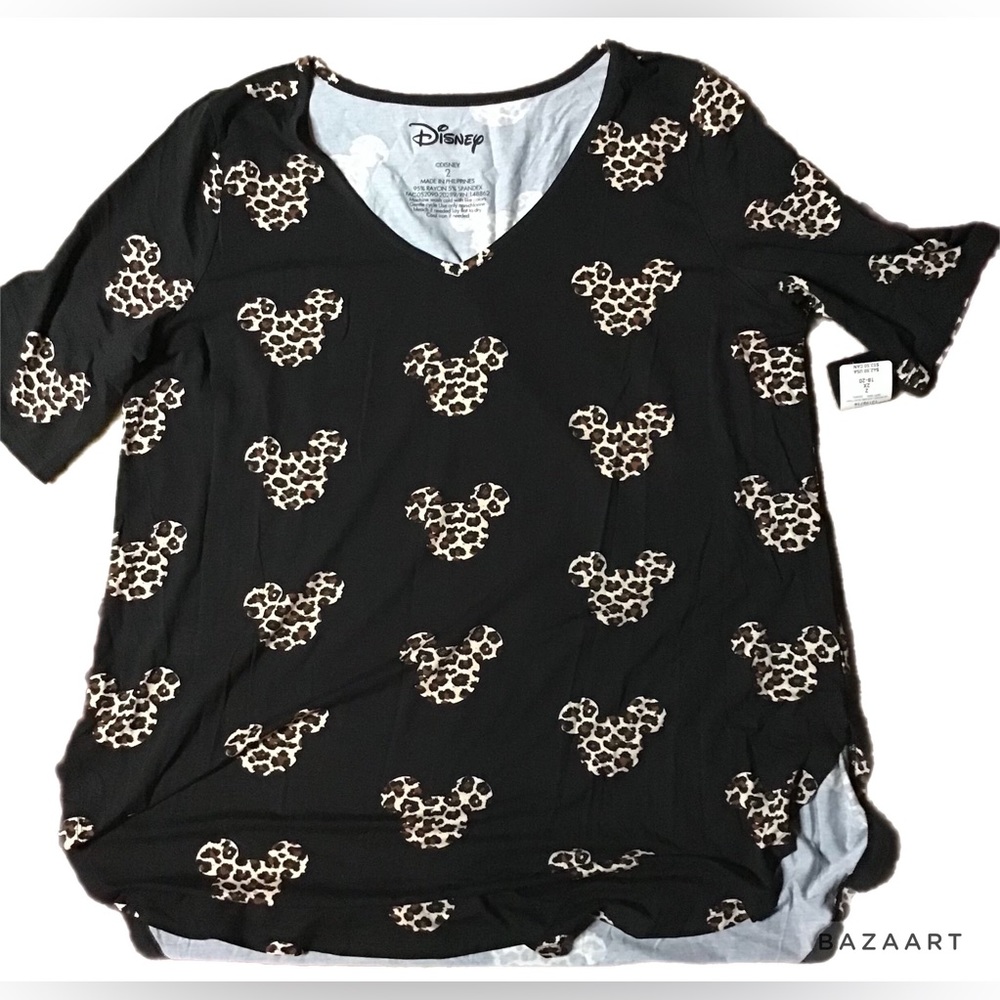 NWT DISNEY Mickey Mouse Head Tunic Top. Sz 2